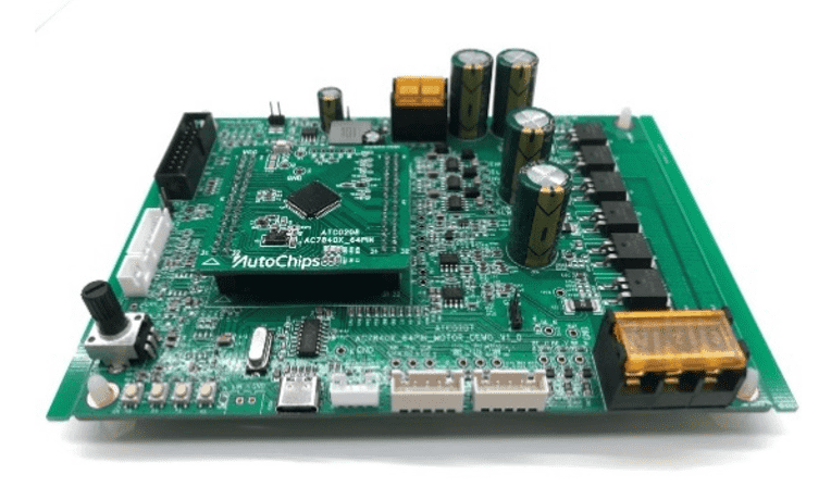 球客岛官网(中国)完成新一代功能安全MCU AC7840x电机板设计与制作
